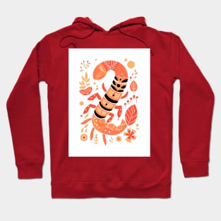 Mysterious Scorpio Zodiac Design Hoodie